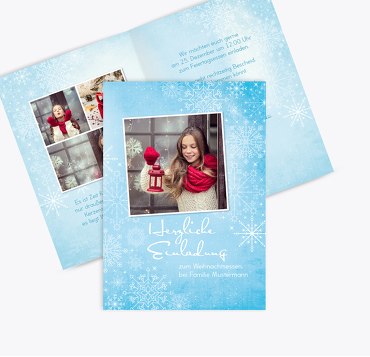 Foto Einladung Wintertraum