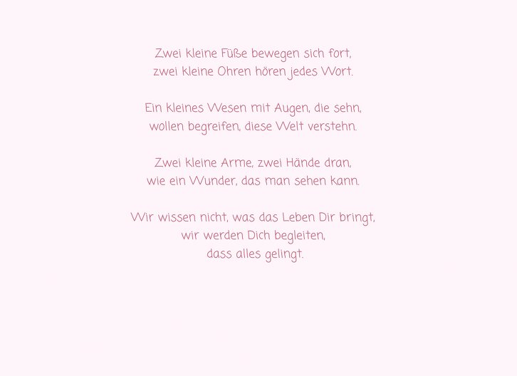 Ansicht 5 - Babykarte Kästchen