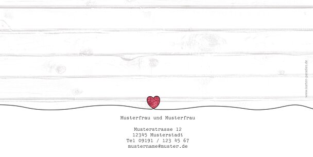 Ansicht 2 - Hochzeit Dankeskarte Mrs&Mrs