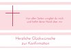 Ansicht 4 - Glückwunschkarte zur Konfirmation Kreuz