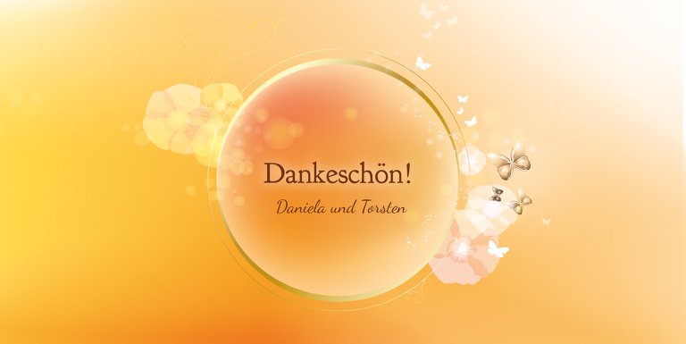 Ansicht 3 - Hochzeit Danke Din Liebeszauber