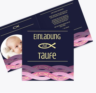 Taufkarte Ichthys