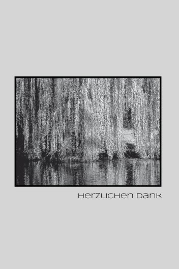 Ansicht 3 - Dankeskarte Flusslandschaft