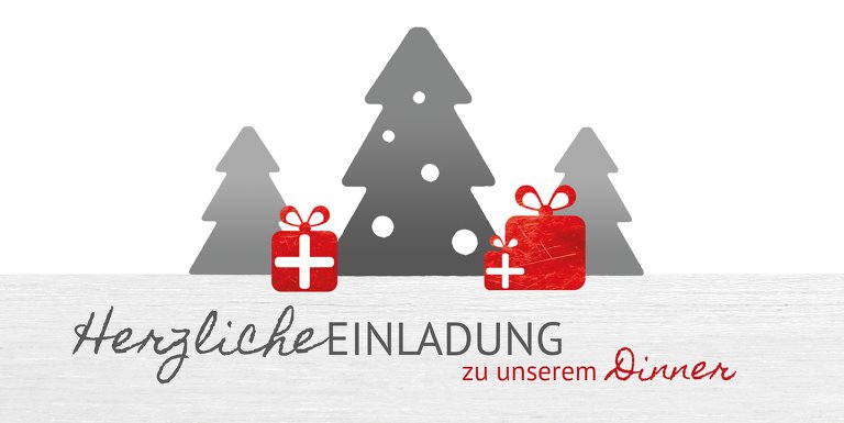 Ansicht 3 - Foto Weihnachtseinladung Geschenkebaum