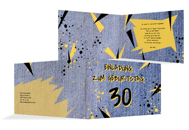 Einladungskarten Zum 30 Geburtstag Karten Paradies De