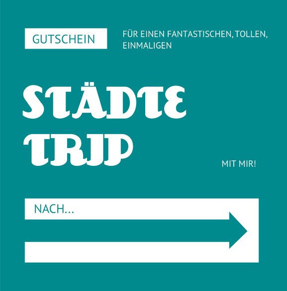 Ansicht 3 - Gutschein zum Geburtstag Städtetrip