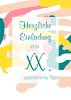 Ansicht 4 - Einladung zum Geburtstag Abstrakt