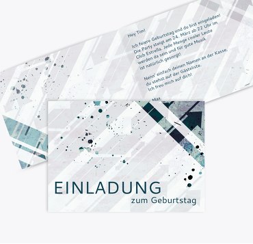 Geburtstagskarte Direction