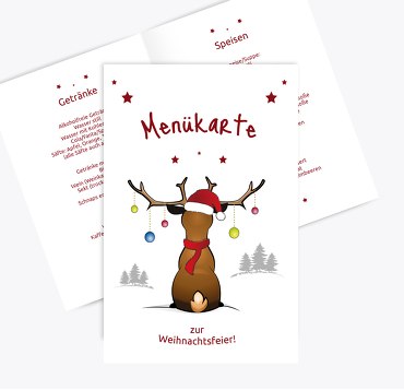 Menükarte Rudolph
