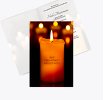 Trauerkarte Kerzenlichter