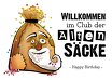 Ansicht 4 - Glückwunschkarte zum Geburtstag Sack