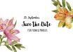 Ansicht 4 - Save-the-Date Blumendeko