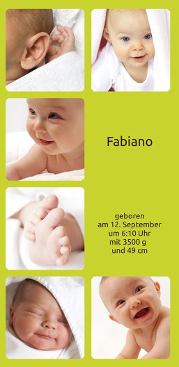 Ansicht 3 - Babykarte Album