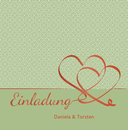 Ansicht 3 - Hochzeit Einladung Turteltäubchen