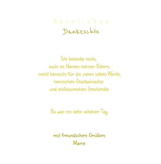 Ansicht 5 - Kommunion Dankeskarte Kirche