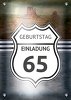 Ansicht 4 - Geburtstagseinladung Route 65