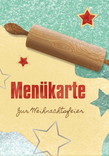 Ansicht 3 - Menükarte Plätzchenteig