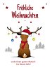 Ansicht 4 - Weihnachtsgrußkarte Rudolph