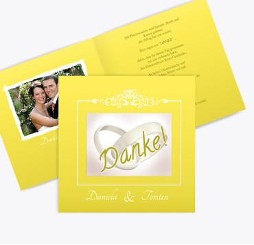 Hochzeit Danke Din Ringetausch