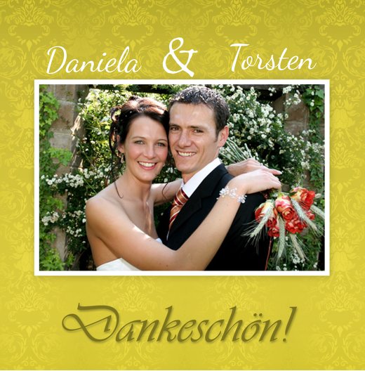 Ansicht 4 - Hochzeit Danke Eheversprechen