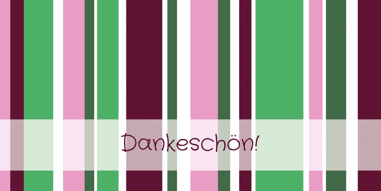 Ansicht 3 - Baby Dankeskarte Zweifarbklang