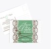 Save-the-Date Vintage Schleife