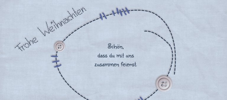 Ansicht 2 - Tischkarte Nahtbaum