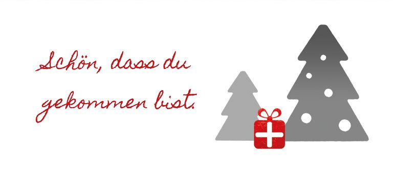 Ansicht 2 - Weihnachtstischkarte Geschenkebaum