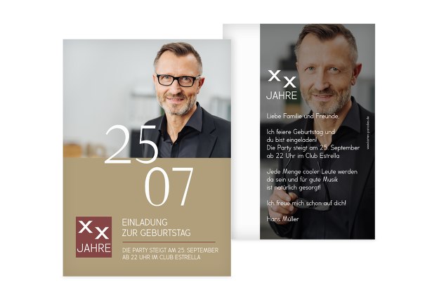 Erwachsene Geburtstagseinladungen