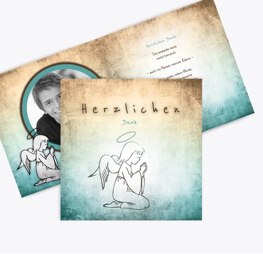 Firmung Danke grunge Engel