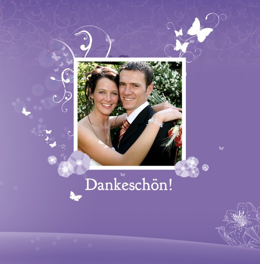 Ansicht 3 - Hochzeit Danke Dream