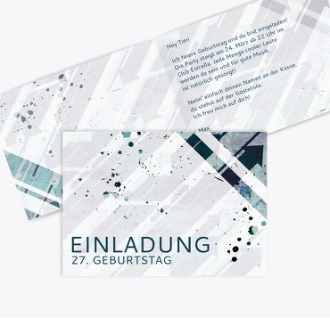 Einladungskarte Direction FW