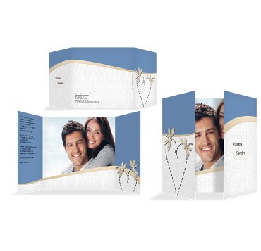 Hochzeit Einladung Unzertrennlich