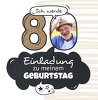 Ansicht 7 - Geburtstagseinladung Comic 80