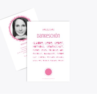 Kommunion Danke Spruchkreis