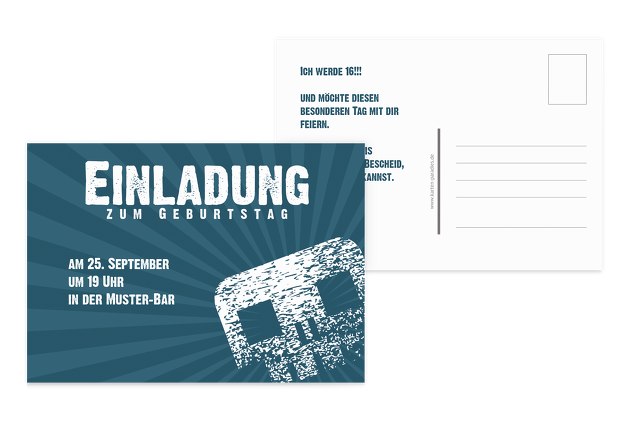 Crafts Co Einladungskarten Zum Teenager Geburtstag