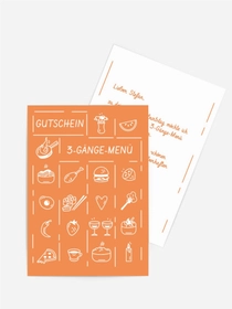 3-Gänge-Menü