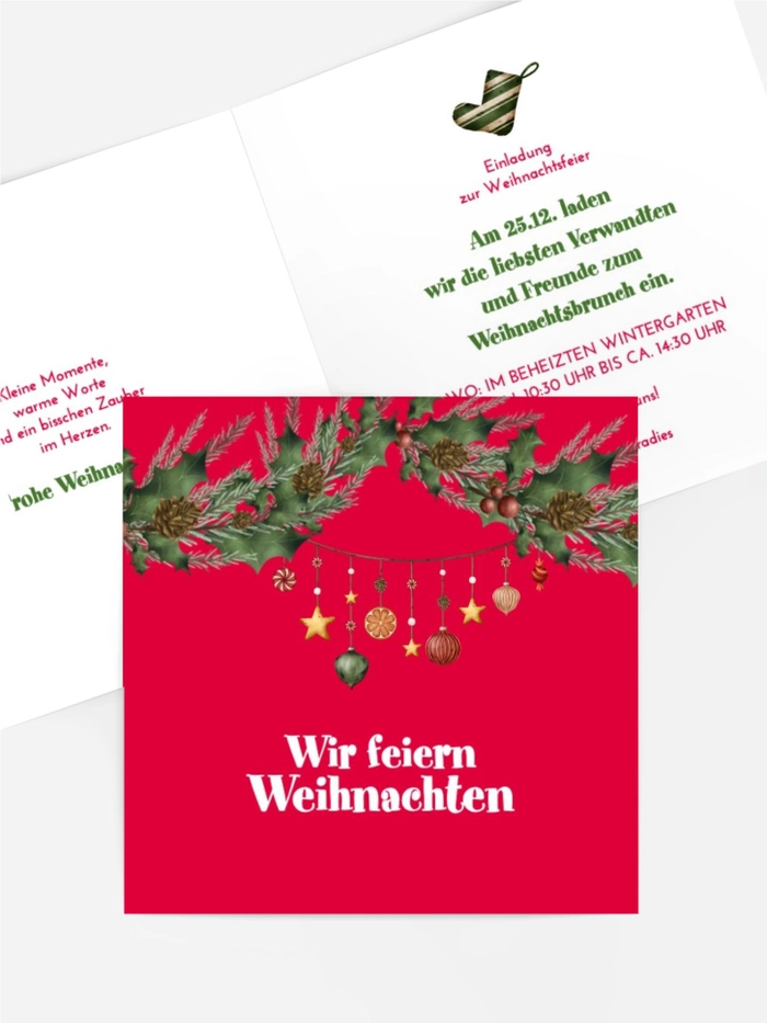 Weihnachtskamin