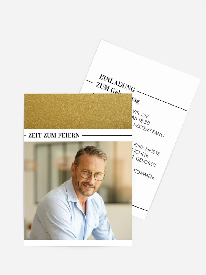 Goldener Rahmen