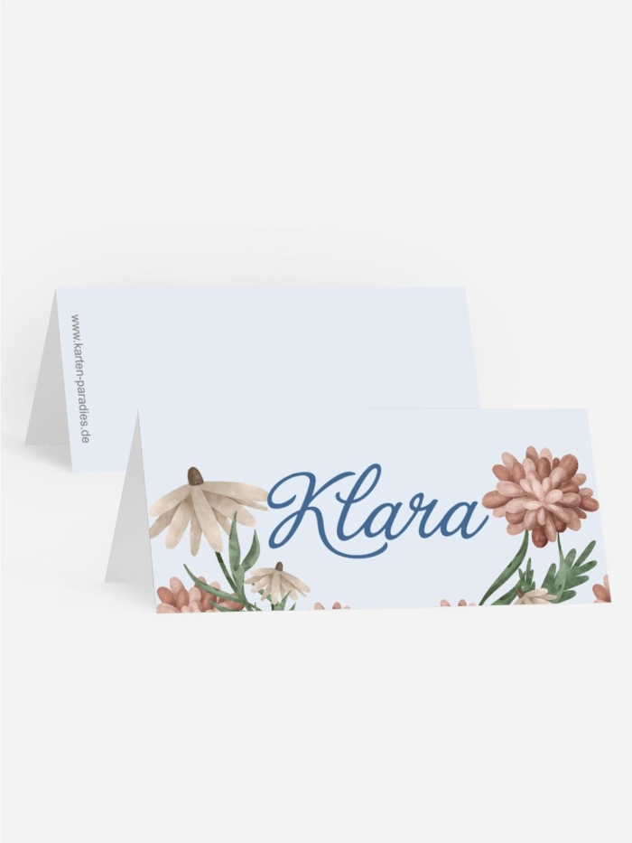 Blumenpostkarte Blumenpostkarte