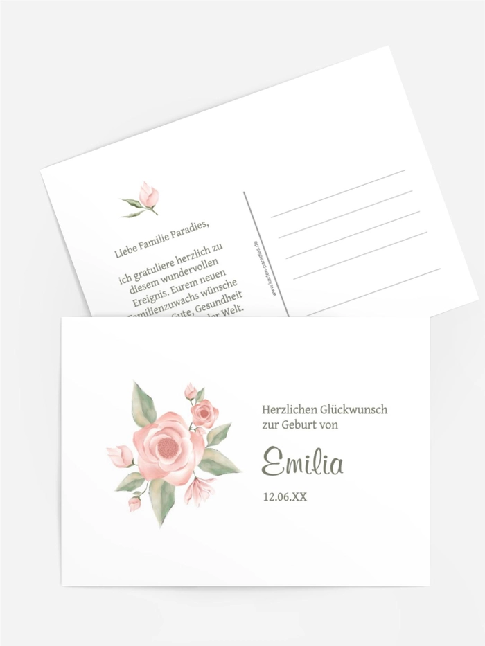 Zarte Rose