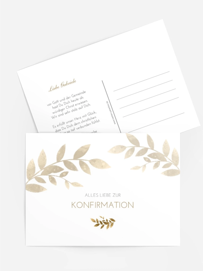 Goldene Konfirmation