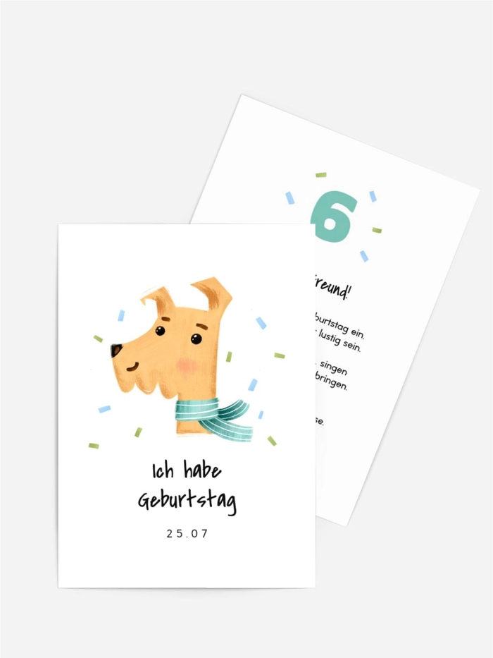Gelber Hund
