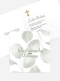 Kreuz aus Zweigen