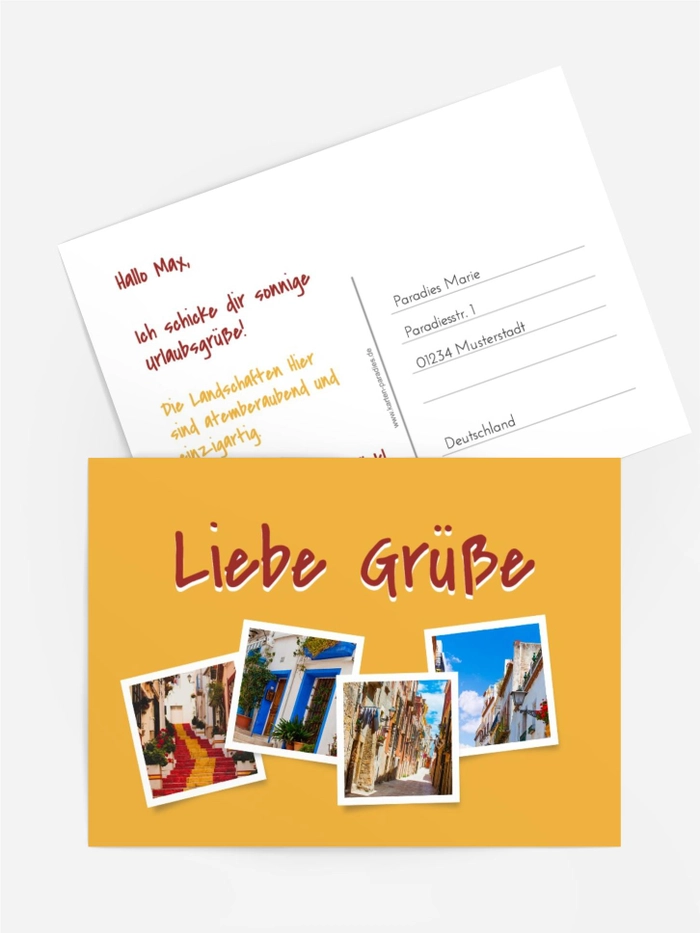 Foto-Postkarten Helle Momente