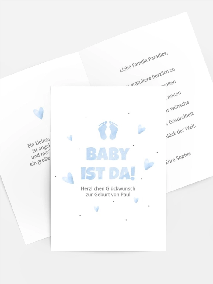 Kleine Fußabdrücke
