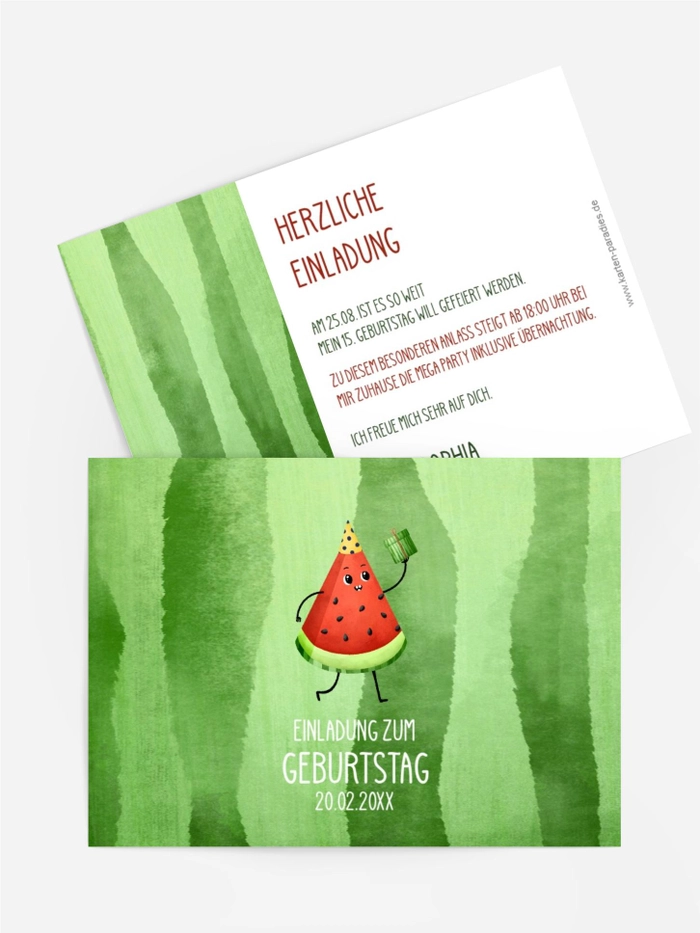 Wassermelonen Geschenk