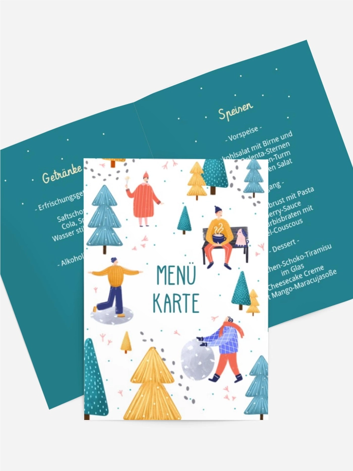 Fröhliche Winterzeit
