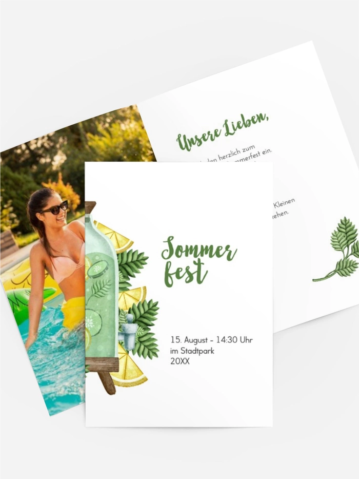 Sommerfest Einladung