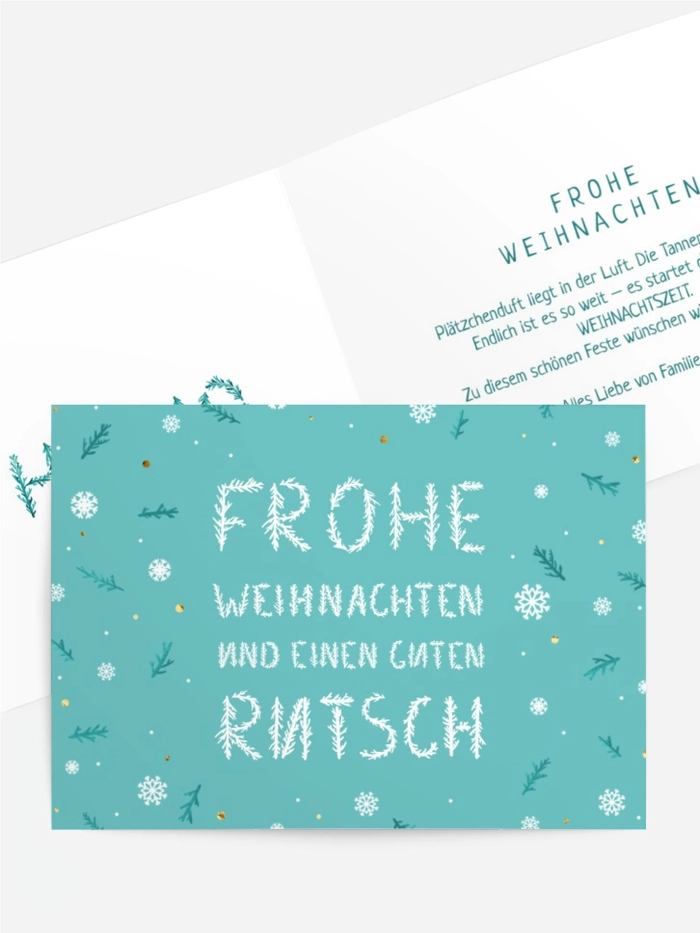 Tannenzweig-Schrift